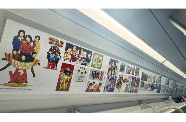 V6「ゆりかもめ」車両の様子（提供写真）