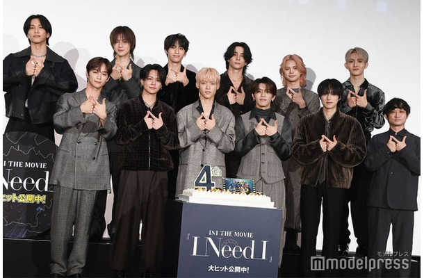 デビュー4周年を迎えたINI（C）モデルプレス