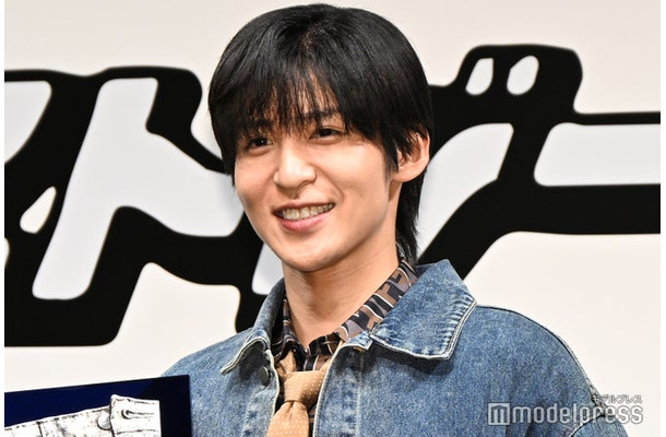 「一般選出部門」を受賞した目黒蓮（C）モデルプレス