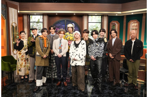 有働由美子、Snow Man、松下洸平、小峠英二(C)日本テレビ