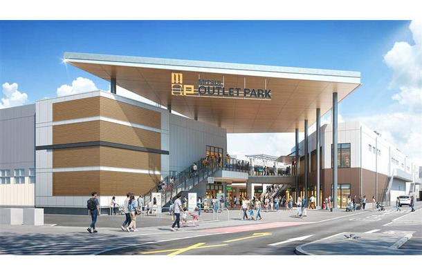 (仮称)三井アウトレットパーク福岡入口イメージ