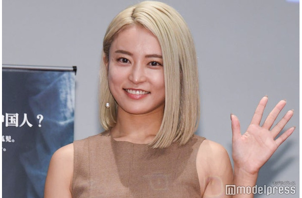 「名無しの子」完成披露試写会トークイベントに出席した小島瑠璃子（C）モデルプレス