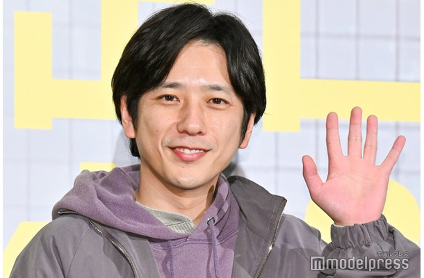 映画「8番出口」完全攻略舞台挨拶に出席した二宮和也(C)モデルプレス