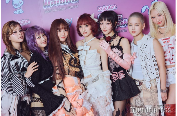 XG（HARVEY、HINATA、JURIA、JURIN、CHISA、COCONA、MAYA）（C）モデルプレス