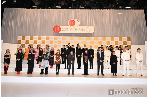 「第76回NHK紅白歌合戦」発表会見の様子(C)モデルプレス