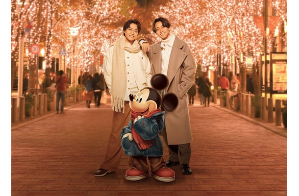 ミッキー×King & Prince/ホリデーシーズンアート(C)2025 Disney