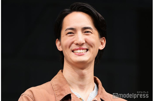 「すべての幸運を⼿にした男」囲み取材に出席した川島如恵留（C）モデルプレス