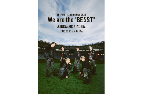 「BE:FIRST Stadium Live 2026 We are the “BE:ST”」キービジュアル（提供写真）