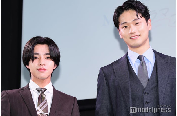「ifの世界で恋がはじまる」完成披露トークイベントに出席した醍醐虎汰朗、中川大輔(C)モデルプレス