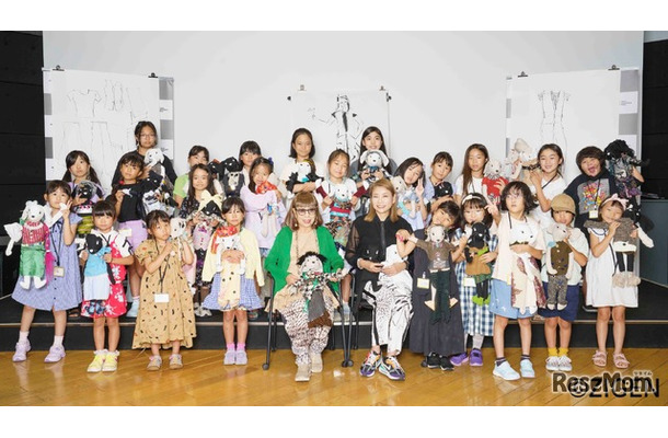 「こどもファッションプロジェクト」のようす