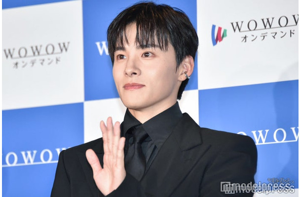 「連続ドラマW シャドウワーク」完成報告会に出席した川西拓実(C)モデルプレス
