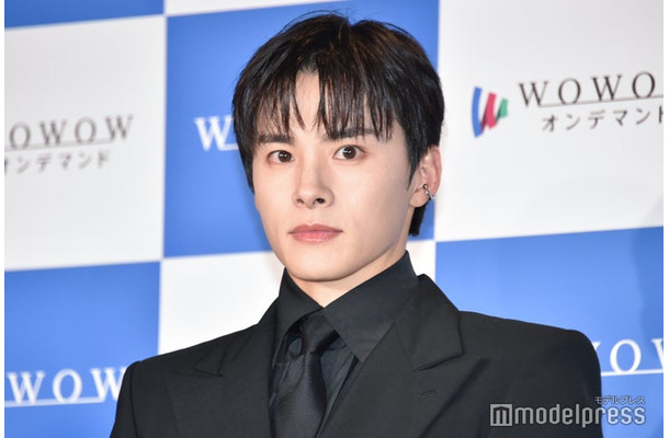 「連続ドラマW シャドウワーク」完成報告会に出席した川西拓実(C)モデルプレス