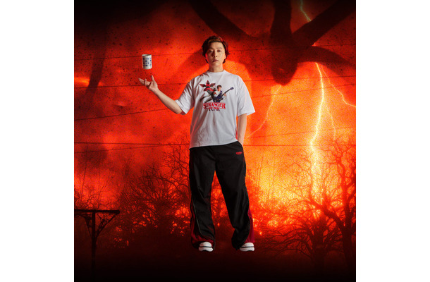 STRANGER FUNK TEE(ホワイト/ブラック):7,700円(税込)