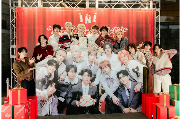 INI(左から)高塚大夢、西洸人、尾崎匠海、田島将吾、木村柾哉、後藤威尊、藤牧京介、松田迅、佐野雄大、許豊凡、池崎理人(C)LAPONE ENTERTAINMENT