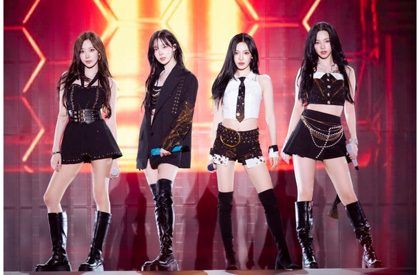 aespa「2025 aespa LIVE TOUR – SYNK : aeXIS LINE – in JAPAN」撮影:田中聖太郎