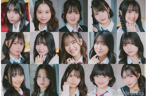 「女子高生ミスコン2025」ファイナリスト(上段左から)ゆりぼう、ここみ、ののか、佐藤やよ、ももにゃん(中段左から)りあ、ももか、じおん、ゆあきー、ゆな(下段左から)みゆう、なぎさ、なんり、さらゆめ、ゆめな(提供写真)