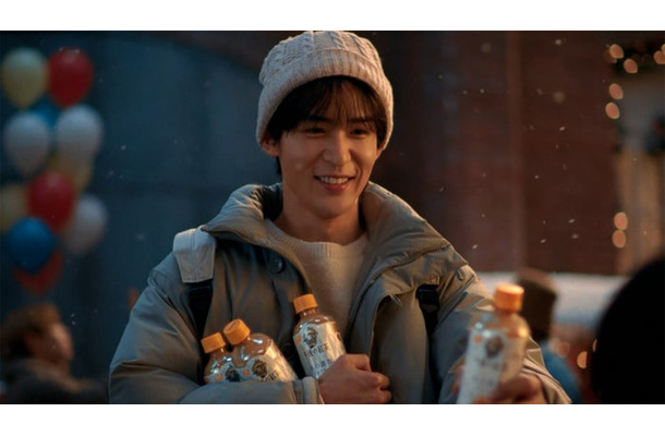 目黒蓮／キリン 午後の紅茶」の新CM「奇跡の前夜」篇（提供写真）