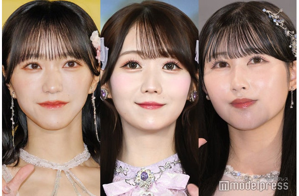 野口衣織、大谷映美里、山本杏奈(C)モデルプレス