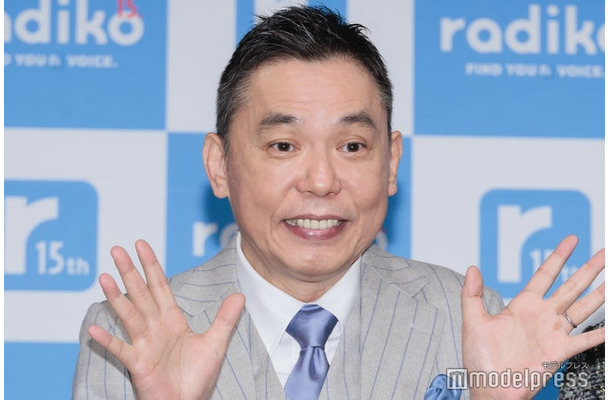 「radiko15周年記念 記者発表」に登場した太田光 (C)モデルプレス