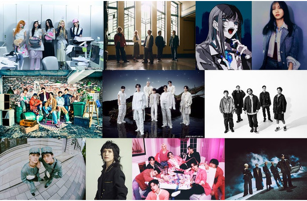 「クリスマス LOVE SONG Fes.」出演アーティスト（提供写真）