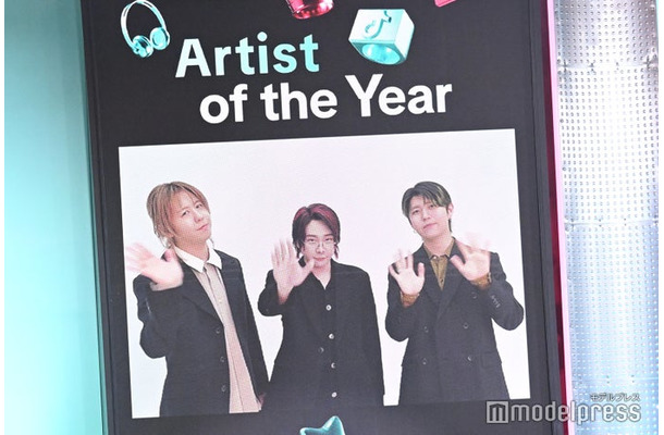 「TikTok Awards Japan 2025」にビデオ出演したMrs. GREEN APPLE（C）モデルプレス