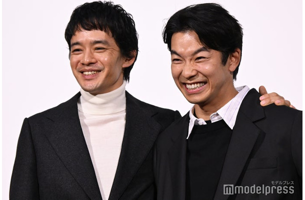 「豊臣兄弟!」会見に出席した池松壮亮、仲野太賀(C)モデルプレス