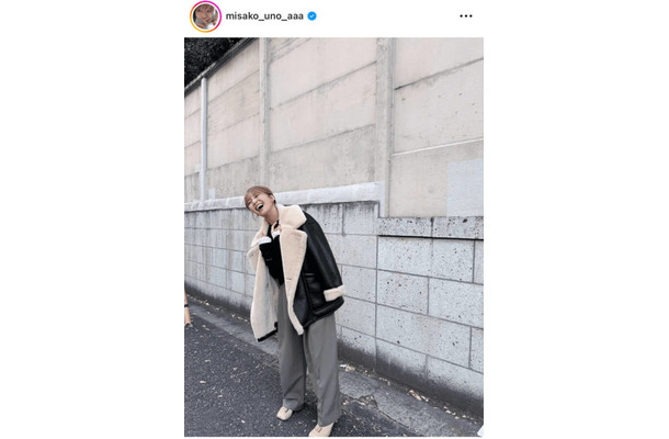 宇野実彩子、笑顔はじけるロケコーデSHOTに反響「可愛いし美人」「素敵です」