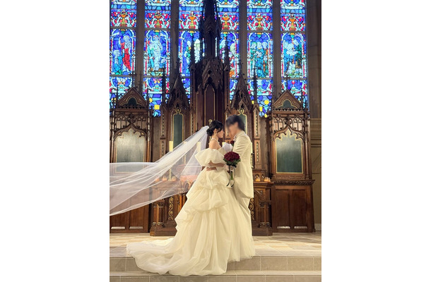 ひかりんちょ、ひかりんちょの夫（提供写真）