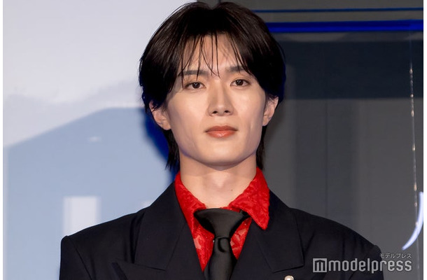 「人間標本」プレミアイベントに出席した山中柔太朗(C)モデルプレス