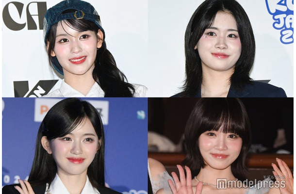 （左上から時計回りに）RAN（石井蘭）、KOKONA（佐々木心菜）、SHIZUKU（飯田栞月）、COCORO（加藤心）（C）モデルプレス