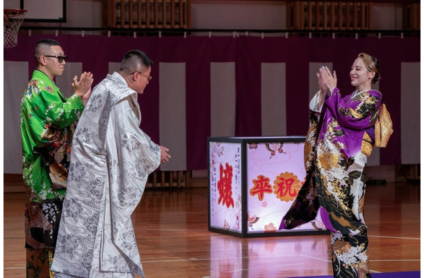 ミルク、つーちゃん、Baby／Netflixリアリティシリーズ「ラヴ上等」（提供写真）