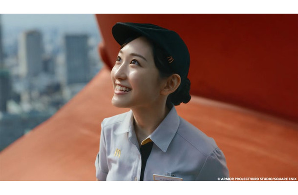 一ノ瀬美空／マクドナルド「ドラクエバーガー誕生」篇（C）乃木坂46LLC