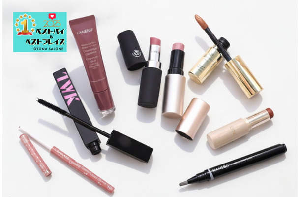 意外なセレクトも？715円ライナー、美マスカラ、目元華やぐアイカラー、厚膜プランパー…40代50代が「補い輝く」メイクコスメのベストは【2025ベストバイ】