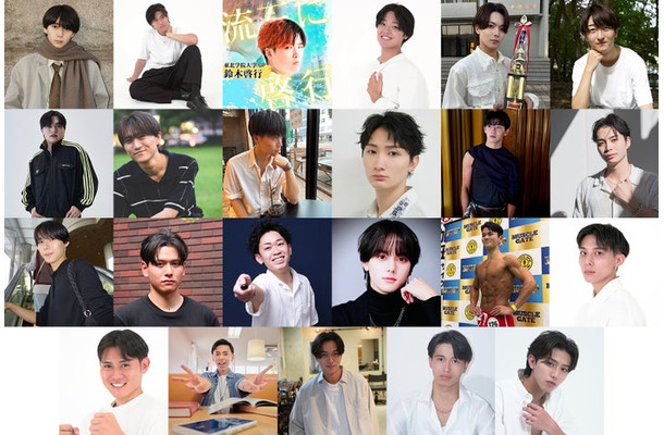 「MR OF MR CAMPUS CONTEST 2026」出場者(提供写真)