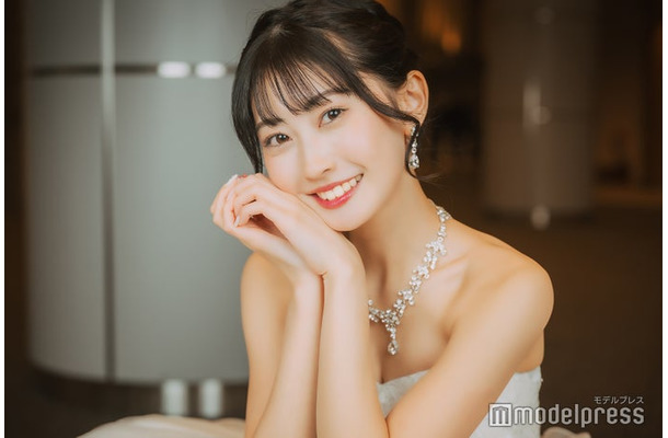 モデルプレスのインタビューに応じた「MISS CIRCLE CONTEST 2025」準グランプリ・岩田帆南さん（C）モデルプレス