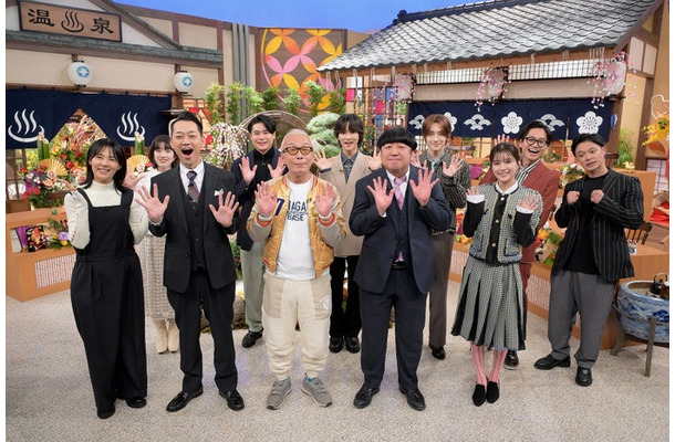 「おしょうバズTV」1月1日放送出演者（C）テレビ朝日