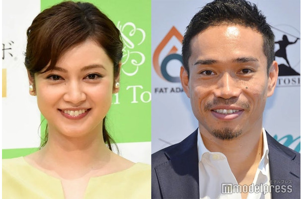 平愛梨、長友佑都選手（C）モデルプレス