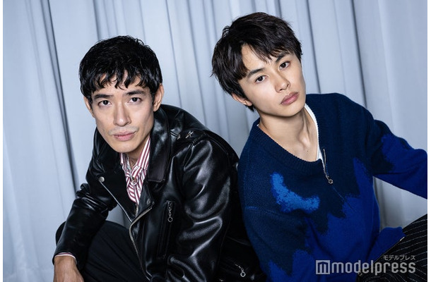 モデルプレスのインタビューに応じた中島歩、草川拓弥(C)モデルプレス