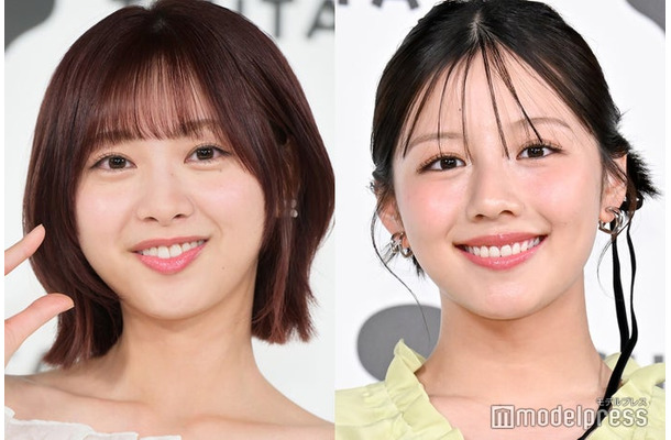 富田鈴花、渡邉美穂（C）モデルプレス
