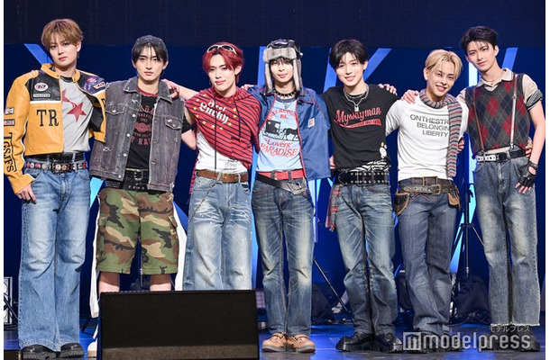 「TAGRIGHT showcase -REVEAL as 1-」の前日プレスコール・囲み取材に出席したTAGRIGHT（C）モデルプレス