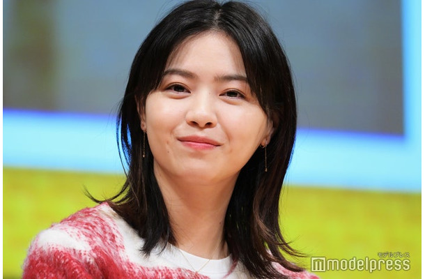 「未来のムスコ」制作発表に登壇した西野七瀬(C)モデルプレス