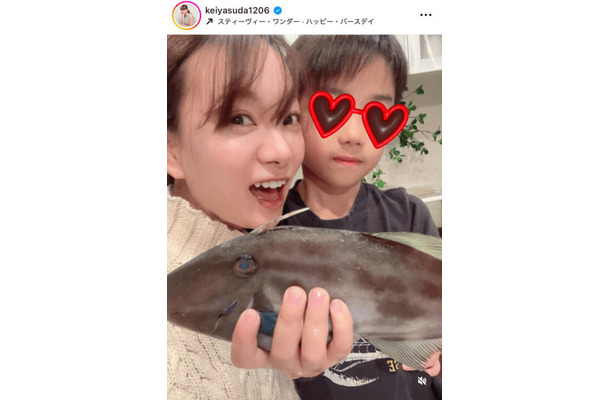 保田圭、息子＆愛犬の誕生日SHOTを公開「家族でお祝い」「良いお誕生日になりました」