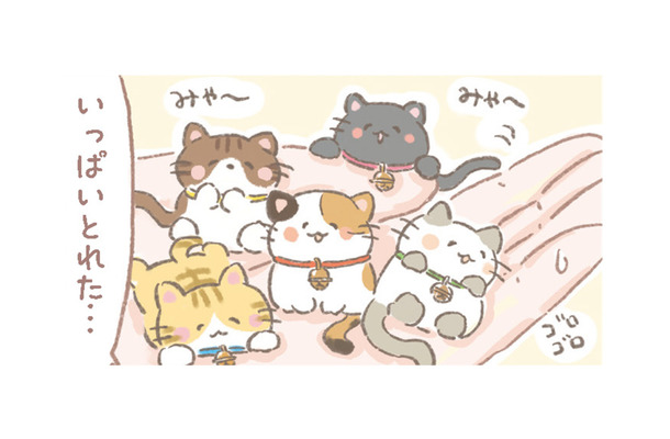 UFOキャッチャーでかわいい猫ちゃんを大量ゲット!しかも生きてる!?【あなたとくらし隊!ちびっ福 #8】