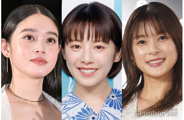 高石あかり、夏帆、芳根京子（C）モデルプレス