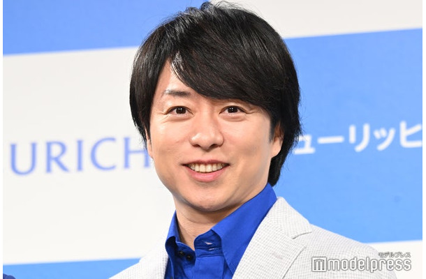 保険会社の新CM発表会に出席した櫻井翔（C）モデルプレス