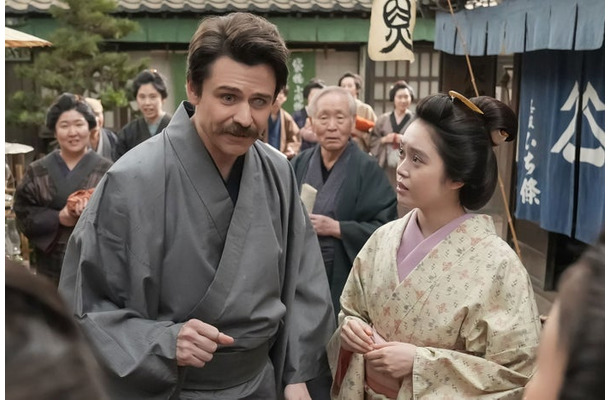 トミー・バストウ、高石あかり「ばけばけ」第78話（C）NHK