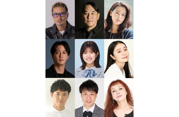 舞台「はがきの王様」出演者（提供写真）