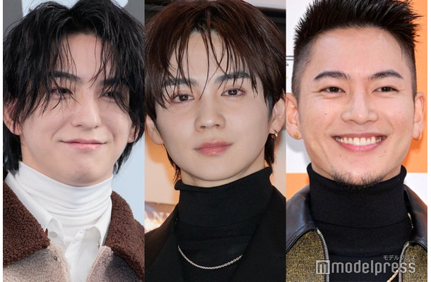 前田公輝、吉野北人、三山凌輝(C)モデルプレス