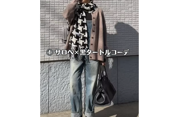 デニムサロペを40代が着るなら?オールインワンを大人が着こなすコツ【40代の毎日コーデ】