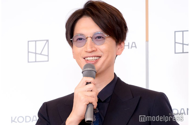 「アイドル経営者」発売記念会見に出席した大倉忠義(C)モデルプレス